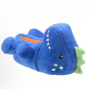 Wonder Nation Blue Dinosaur Kids Slippers